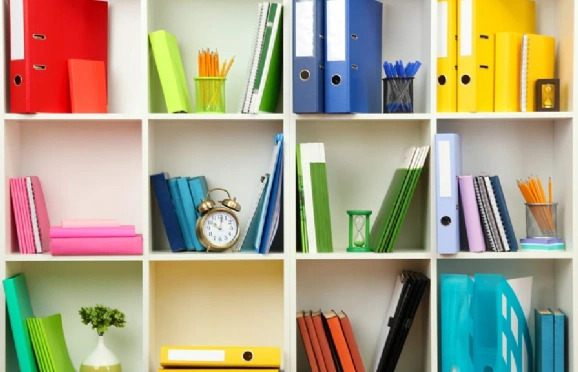 Agrupe cores e formatos semelhantes